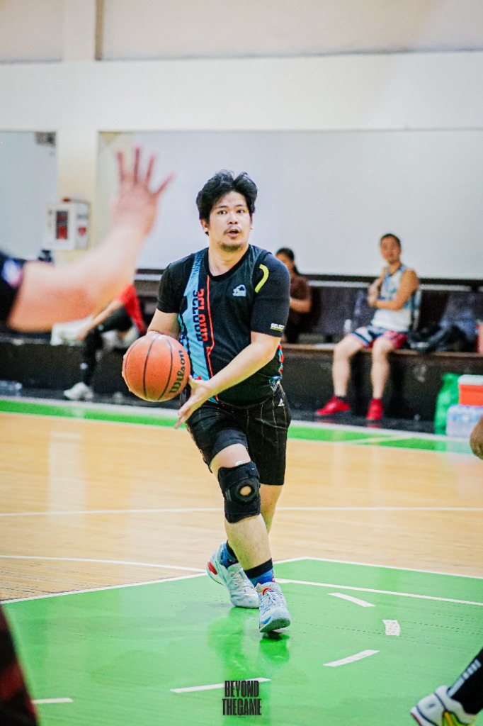 Lloyd Miguel directing offense in Beyond The Game tournament