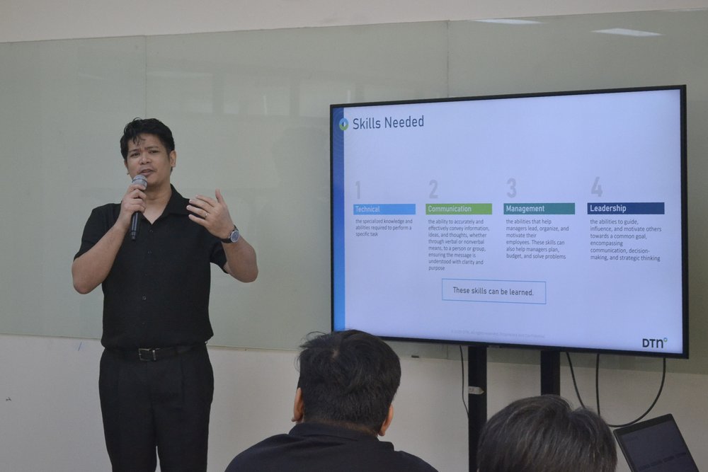 Lloyd Miguel facilitating coaching session